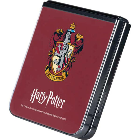 Wizarding World Harry Potter Gryffindor House Crest Galaxy Z Flip5 5G Skin